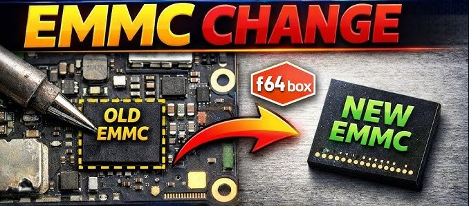 Emmc change full poccess F64